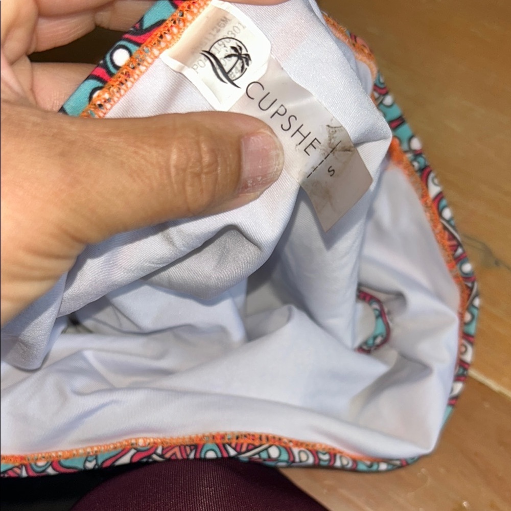 Cupshe Multicolor High-Waisted Bikini Bottom - Picture 4 of 4